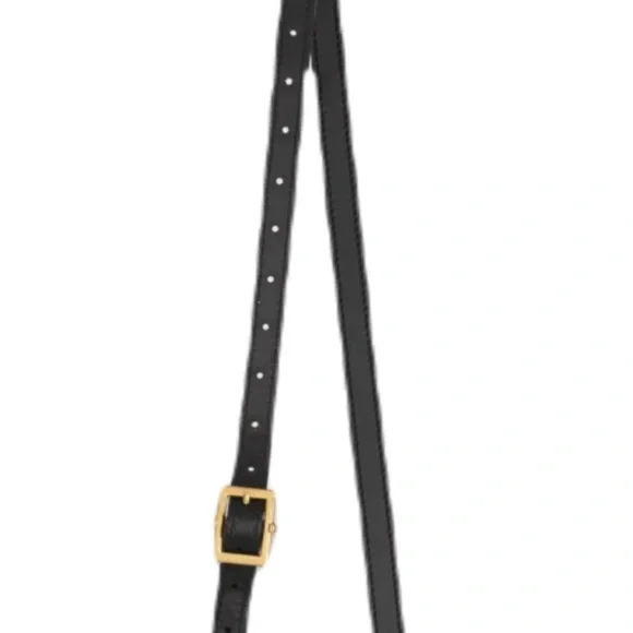 NWT Gucci Red  leather adjustable  strap with gold hardware NIB w/ dust bag - Picture 10 of 11